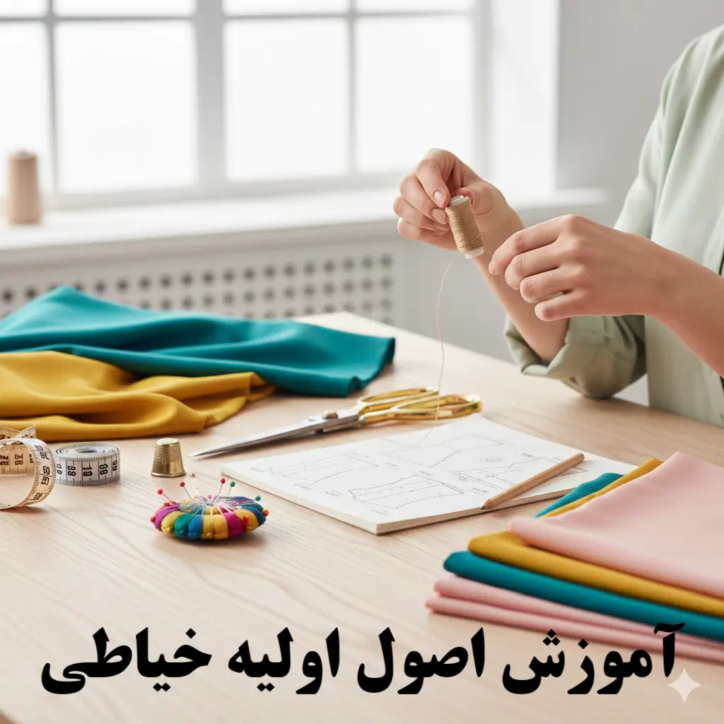 آموزش اصول اولیه خیاطی