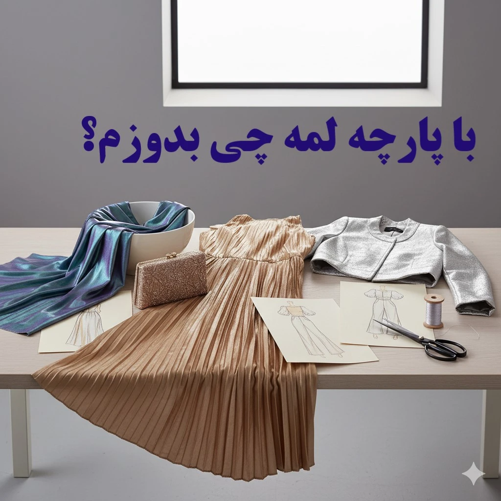 با پارچه لمه چی بدوزم؟