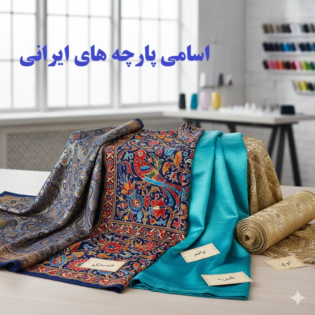 اسامی پارچه های ایرانی