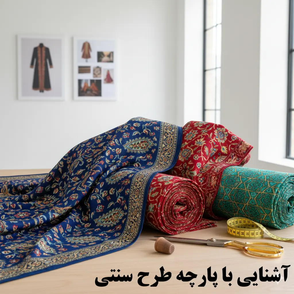 آشنایی با پارچه طرح سنتی