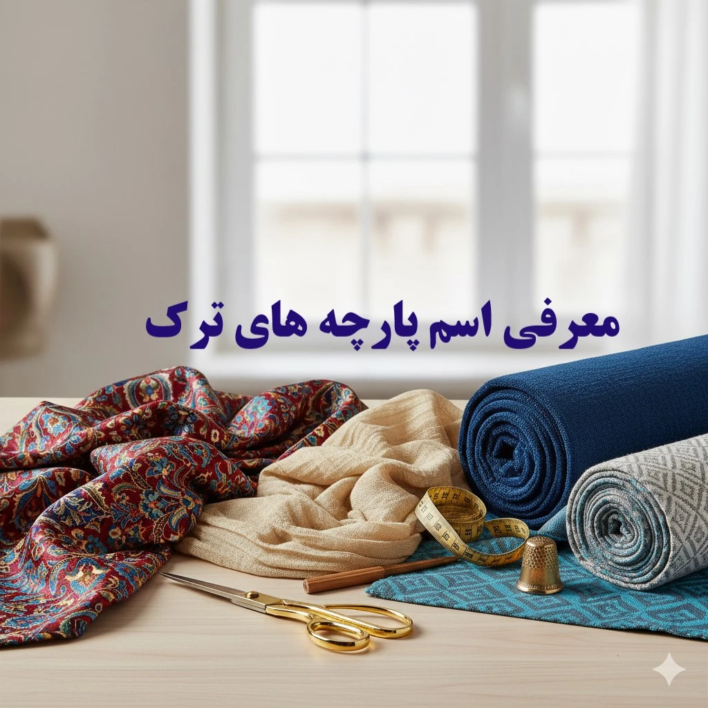 معرفی اسم پارچه های ترک